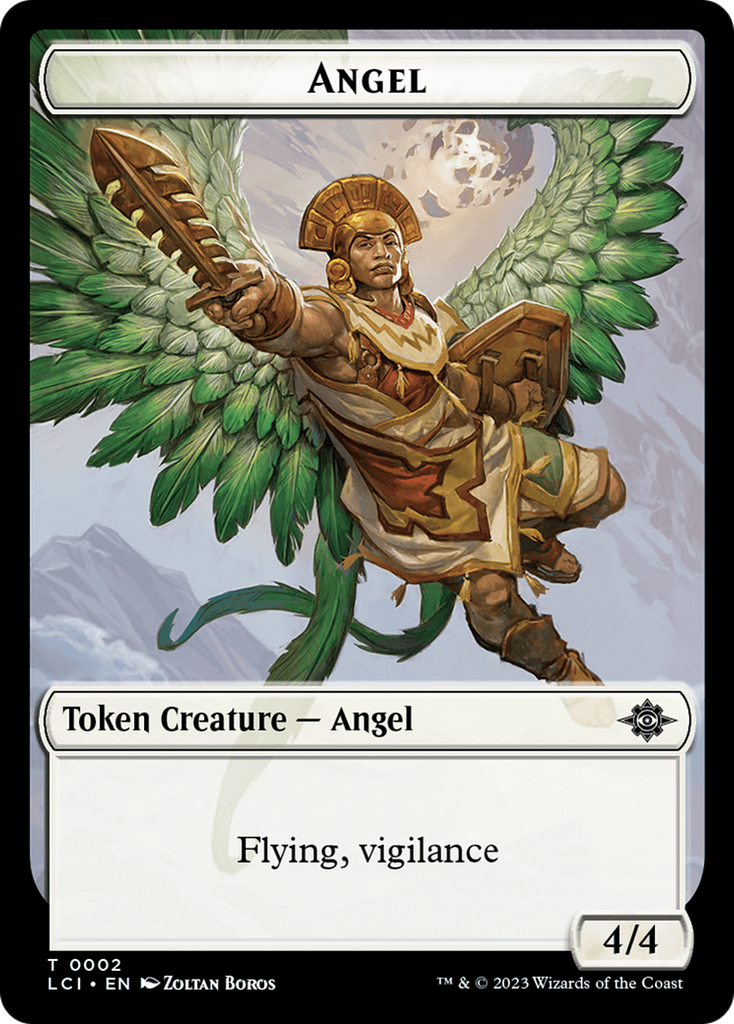 mtg angel token cards Rules Text: 4/4, angel, token, 26 cards