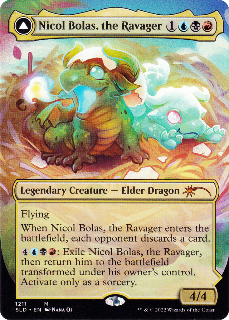 nicol bolas mtg card Nicol Bolas, the Deceiver [Hour of Devastation]