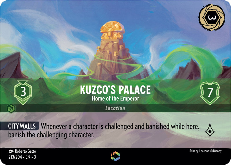 Kuzco's Palace - Home of the Emperor (Enchanted) (213/204) [Into the Inklands]