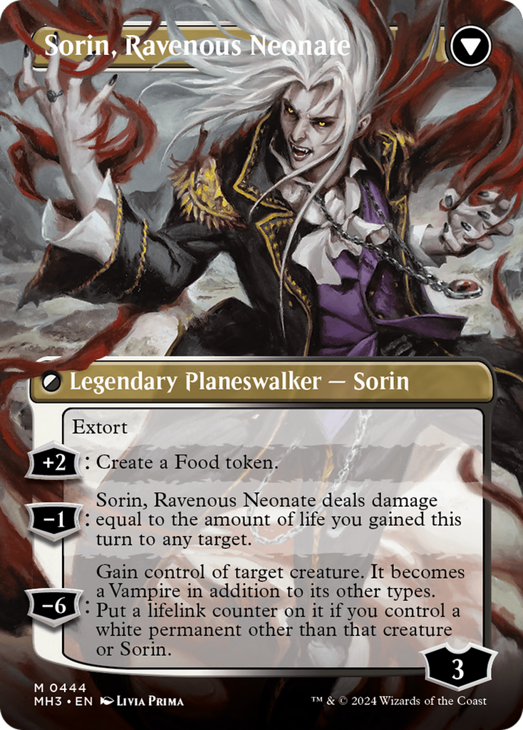 Sorin of House Markov // Sorin, Ravenous Neonate (Borderless) [Modern