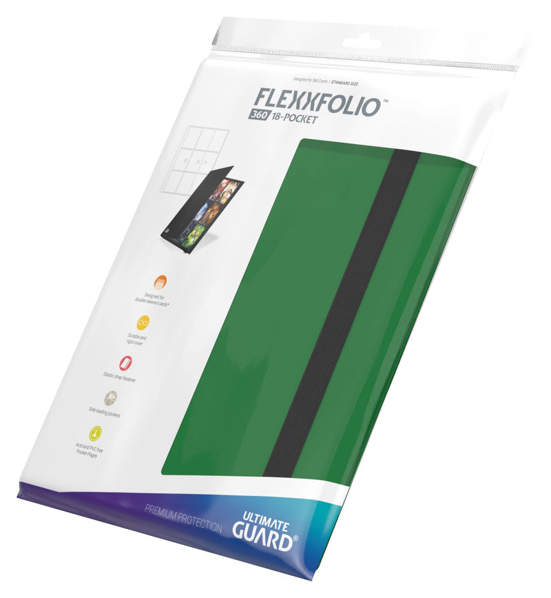 Ultimate Guard 9 pocket FleXXFolio (Green) 18 Pocket
