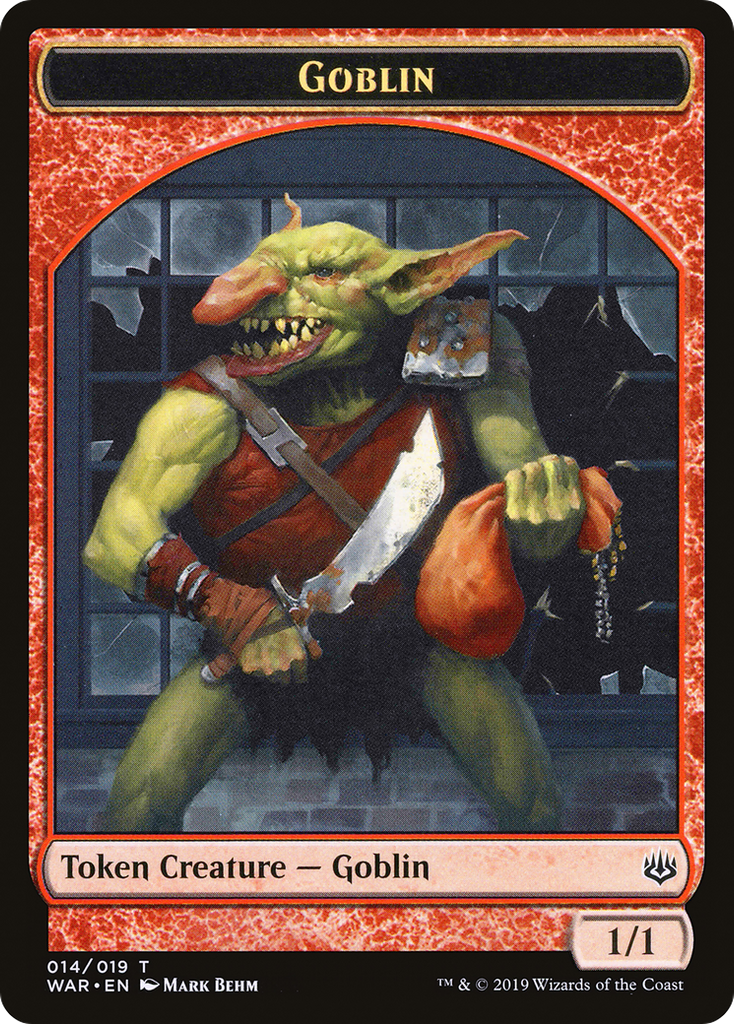 mtg goblin token cards Pack for Magic the Gathering MTG: 4 pack 1/1 Goblin Token The Adventurer's Press Token Creature Goblin Rarity Goblin Token - Dragons of