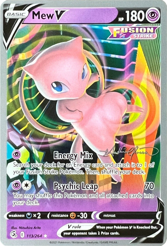 Mew V - 2022 (Andre Chiasson) 113 [World Championship Decks]