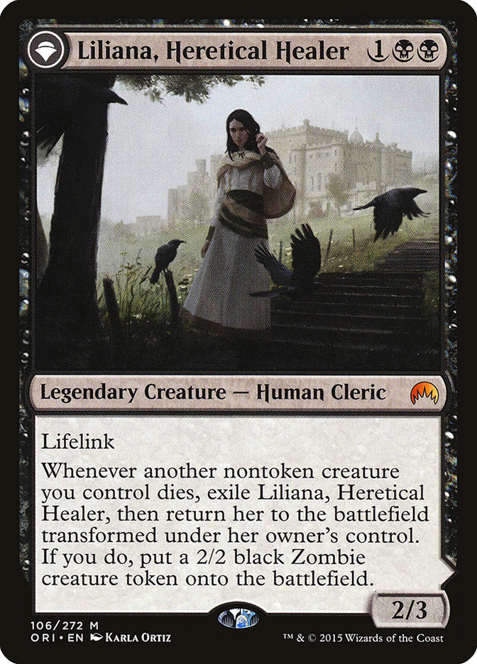 mtg liliana cards EMN: Oath of Mythic Artist Liliana of the Dark Realms