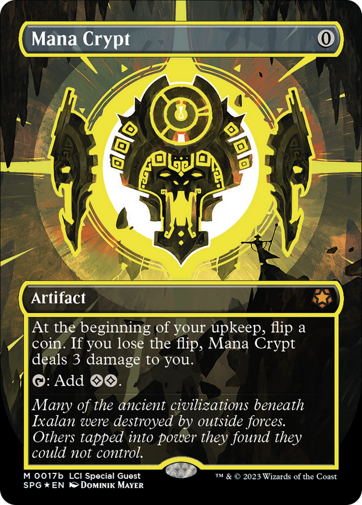 Mana Crypt (0017b) (Borderless) [The Lost Caverns of Ixalan Special Gu