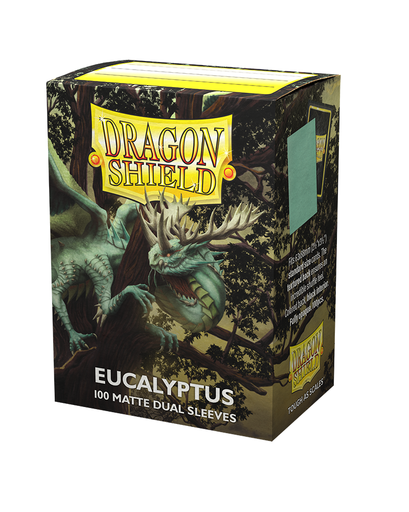 Dragon Shield Standard DUAL Matte Eucalyptus (100ct)