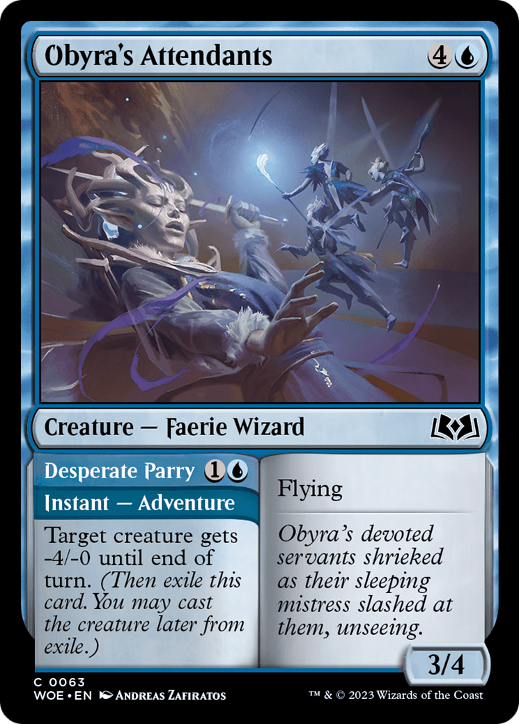 Obyra's Attendants - [Wilds of Eldraine]