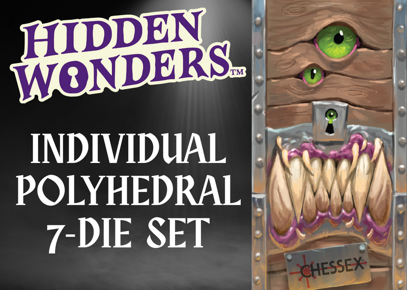 Chessex - Hidden Wonders - Polyhedral Set