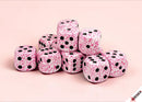 Chessex (25754) Speckled Pink 16mm d6 Dice Block (12 dice)