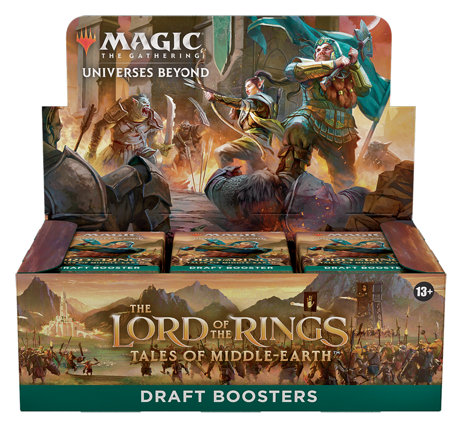 draft booster box lotr The Lord of the Rings: Tales of Middle-earth