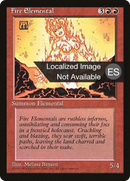 Fire Elemental [Fourth Edition (Foreign Black Border)]