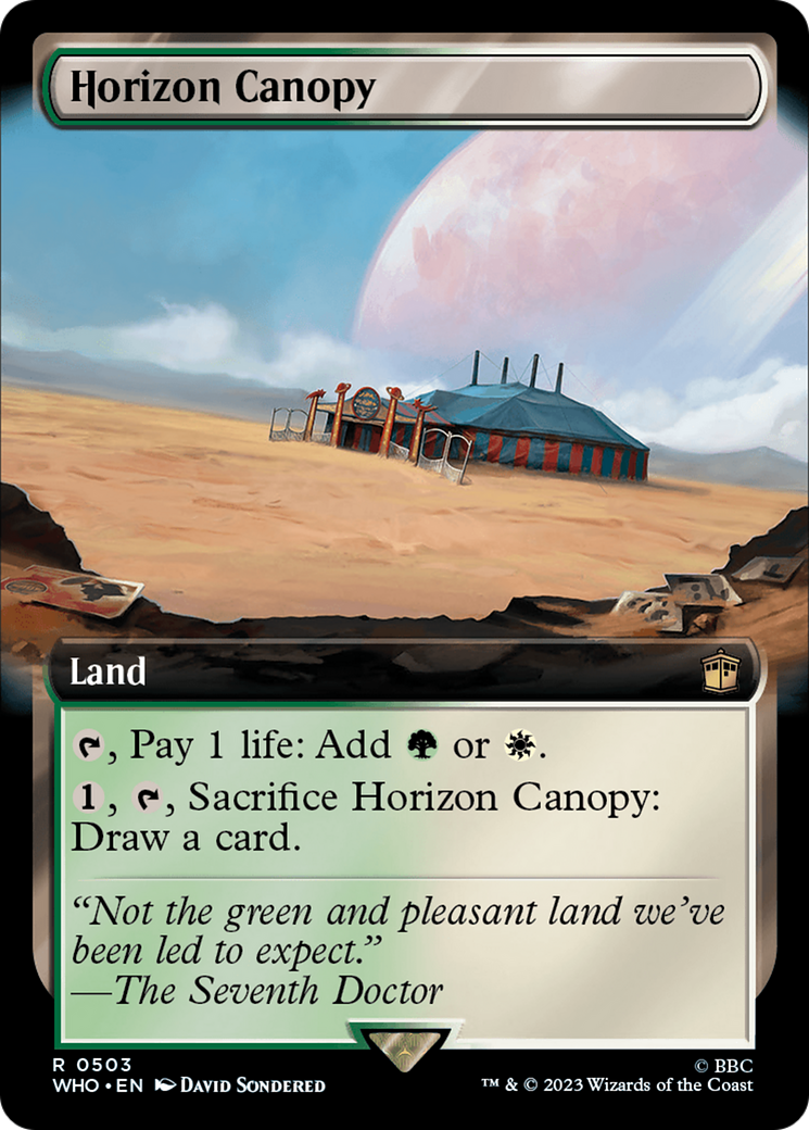 Horizon Canopy (Extended Art): (Extended Art) [Doctor Who]