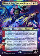 Minsc & Boo, Timeless Heroes (Rainbow Foil) [Secret Lair Drop] (Borderless) Foil