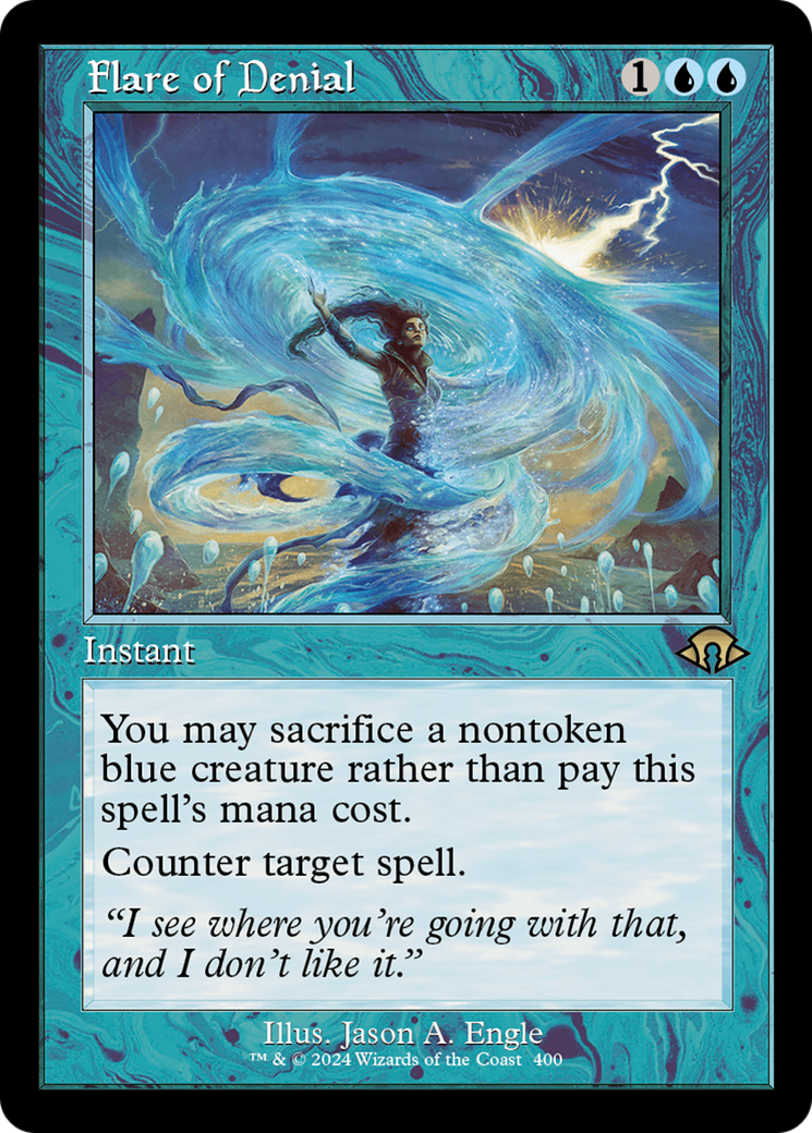 Flare of Denial (Retro Frame) [Modern Horizons 3]