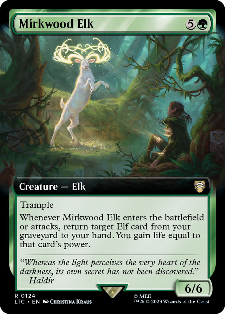 Mirkwood Elk (Extended Art) - [Tales of Middle-earth Commander]: (Extended Art)