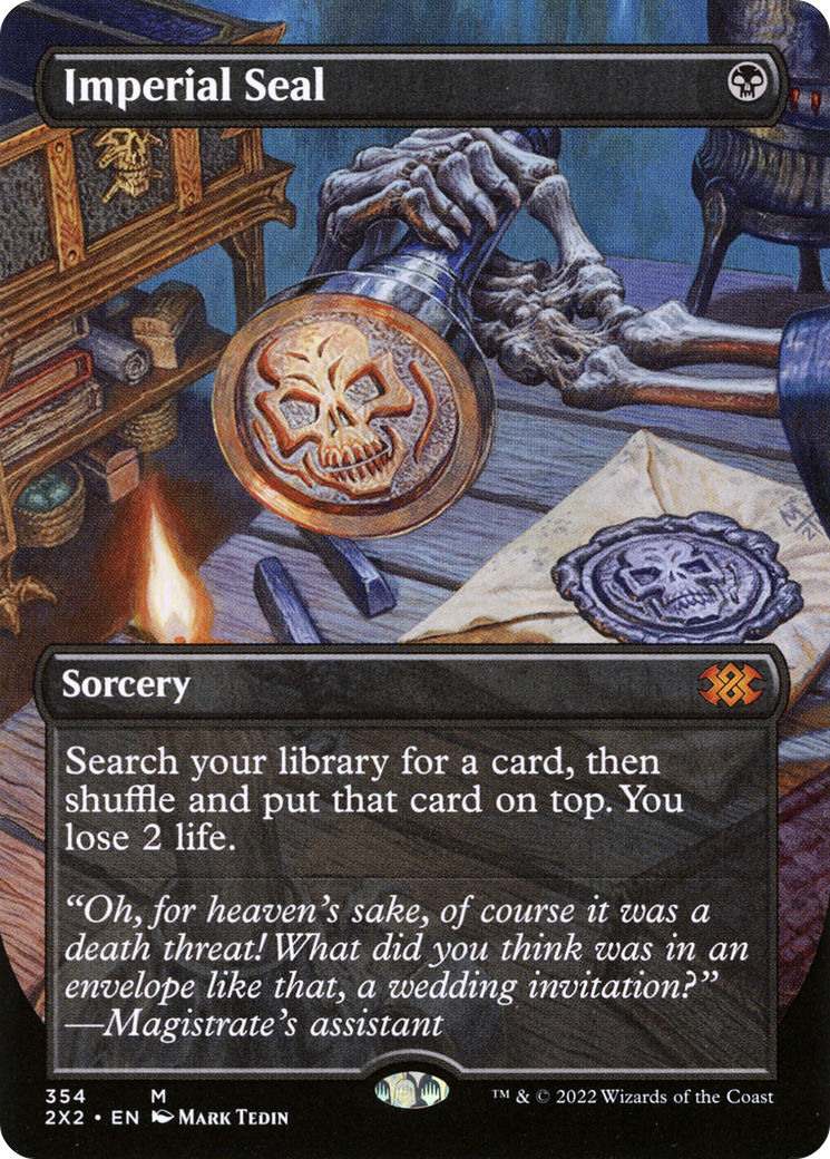 Imperial Seal (Borderless) [Double Masters 2022]
