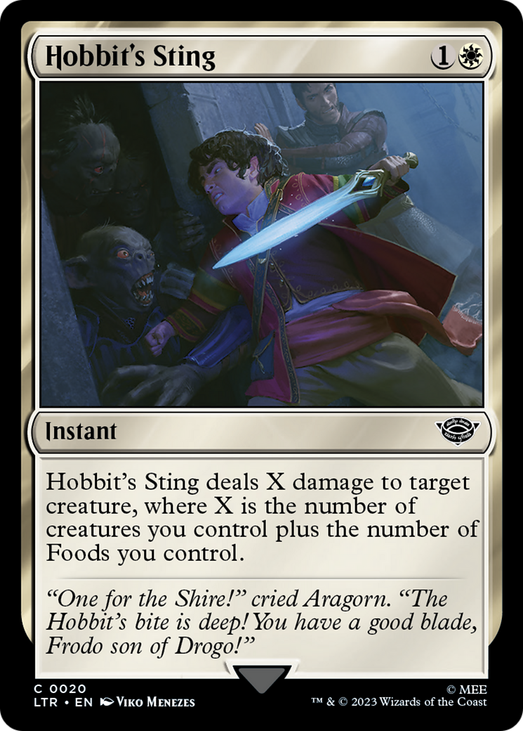 Hobbit's Sting [The Lord of the Rings: Tales of Middle-earth]