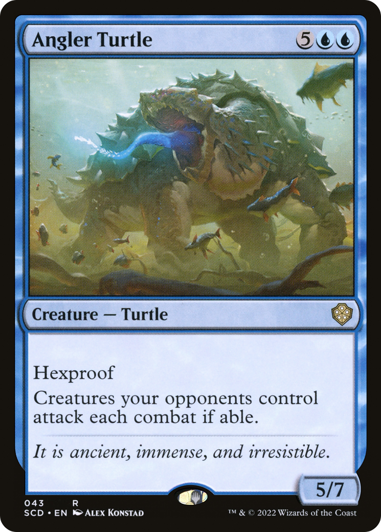 Angler Turtle - Starter Commander Decks