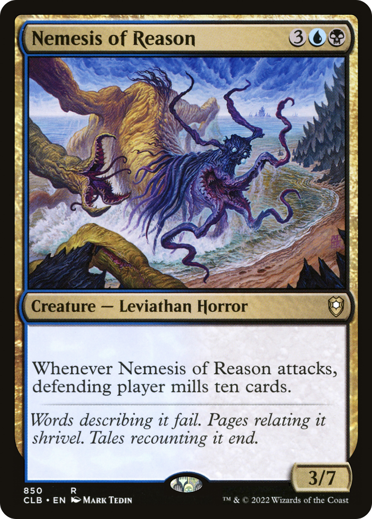 Nemesis of Reason - [Commander Legends: Battle for Baldur's Gate]