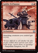 Goblin Oriflamme: (enchantment) [Foundations]