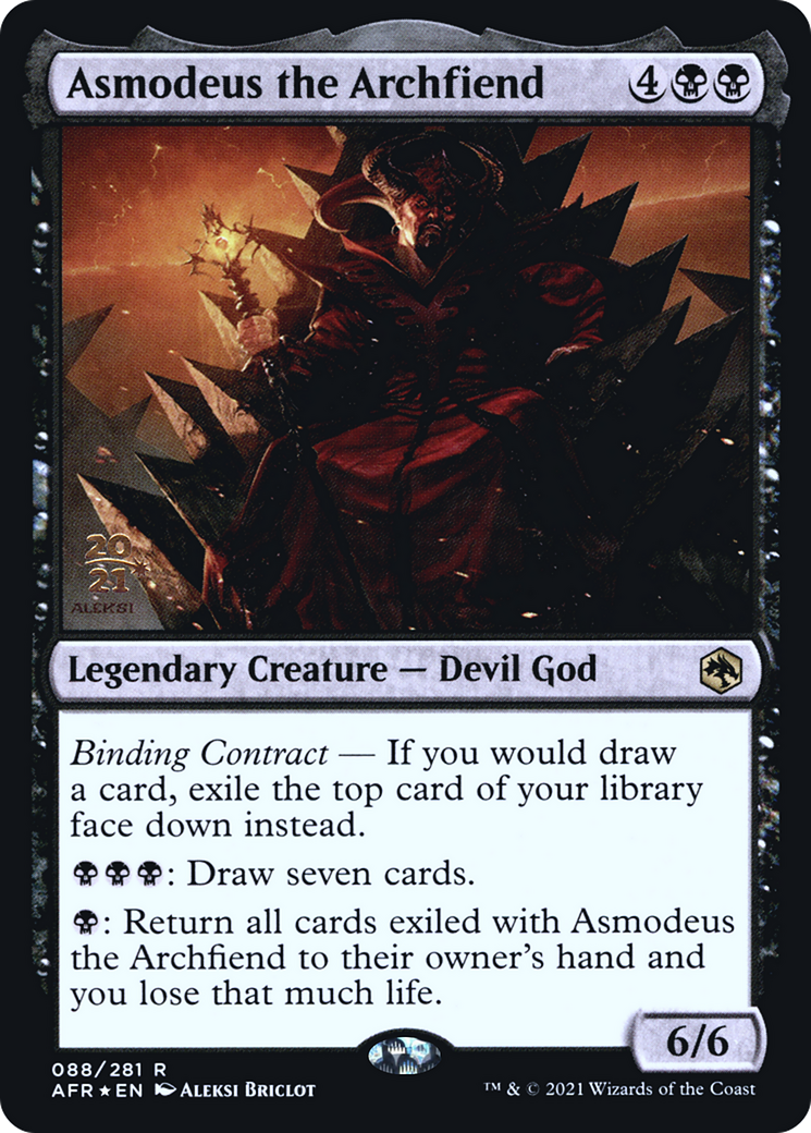 Asmodeus the Archfiend - Adventures in the Forgotten Realms Promos Foil