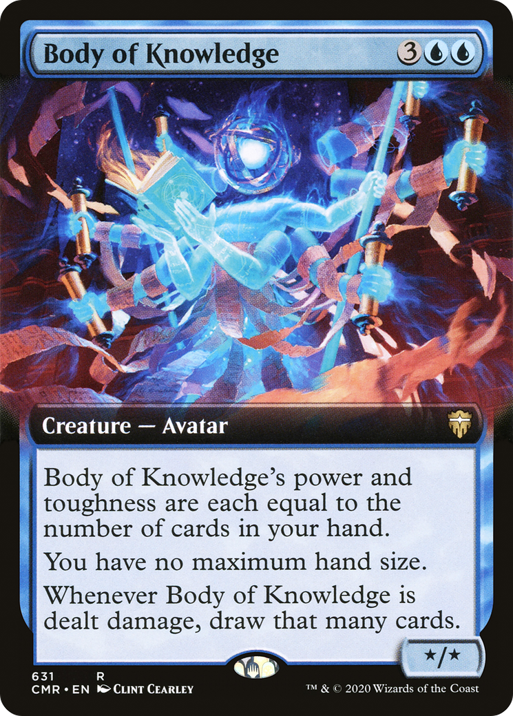 Body of Knowledge (Extended Art) - Commander Legends: (Extended Art)