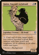Halsin, Emerald Archdruid (Showcase): (Showcase) [Commander Legends: Battle for Baldur's Gate]