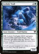 Icehide Troll: (snow) [Kaldheim]