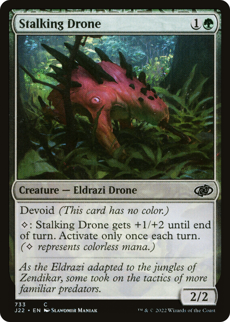 Stalking Drone - [Jumpstart 2022]: (devoid)