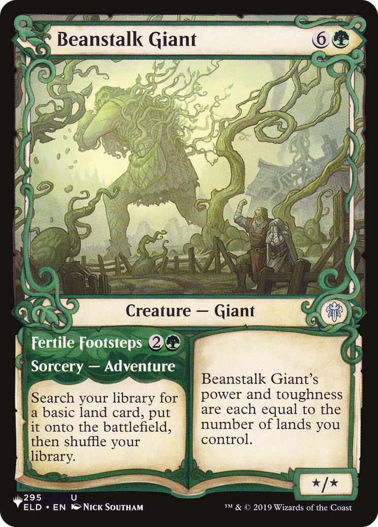 Beanstalk Giant (Showcase) - The List: (Showcase)