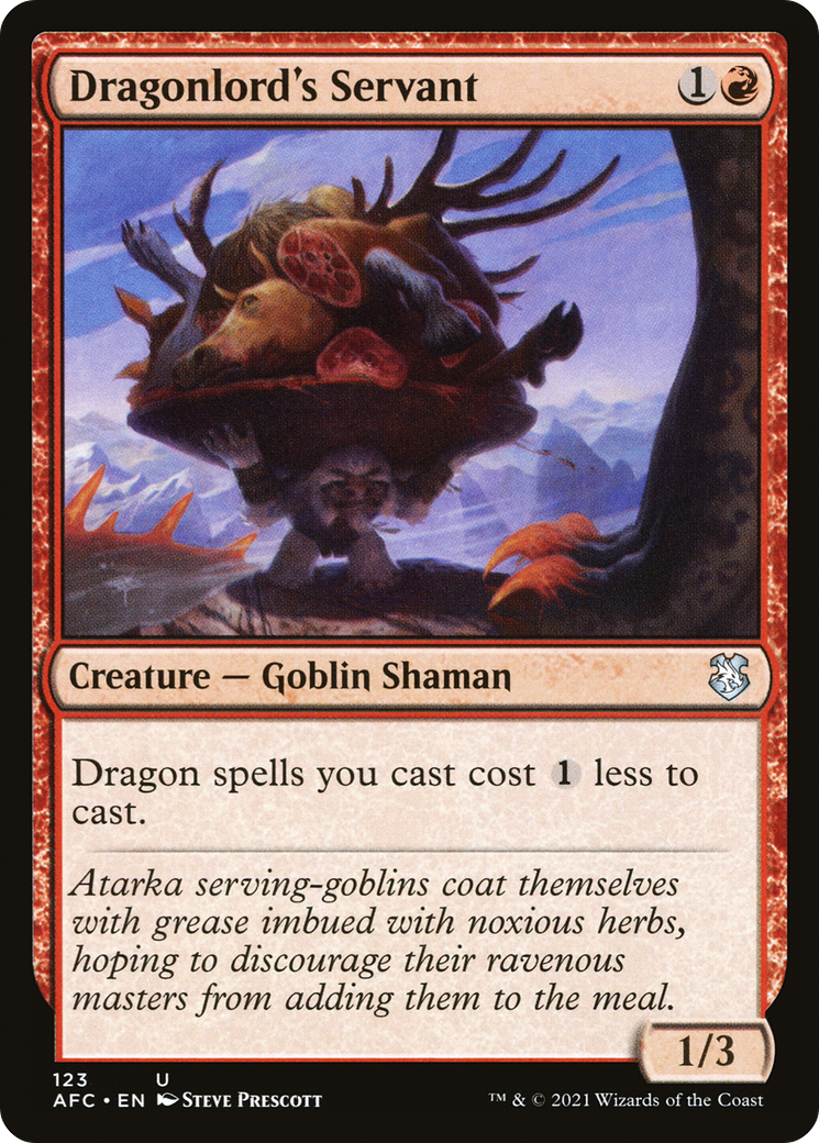 Dragonlord's Servant [Forgotten Realms Commander]