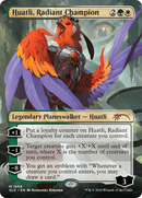 Huatli, Radiant Champion (Borderless) [Secret Lair Drop]