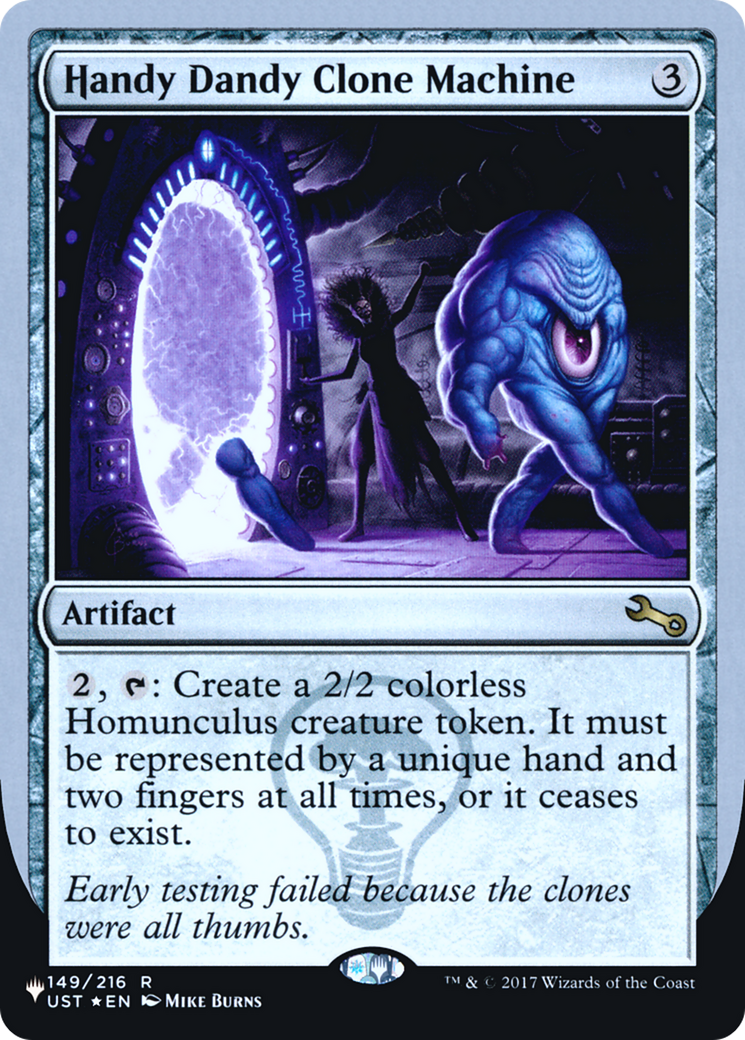 Handy Dandy Clone Machine [The List (Unfinity Foil Edition)] Foil