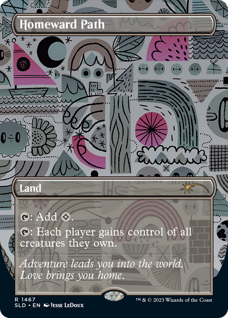 Homeward Path (Borderless) [Secret Lair Drop]