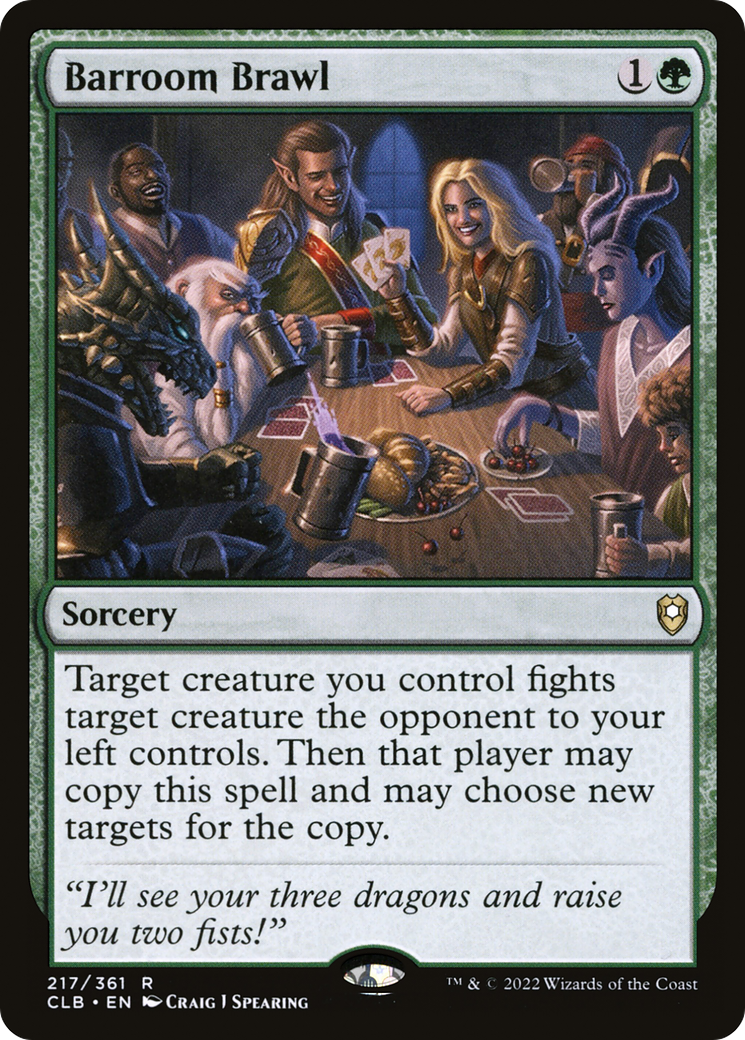 Barroom Brawl - Commander Legends: Battle for Baldur's Gate
