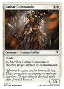 Cathar Commando (White Border) - Mystery Booster 2
