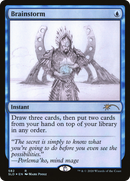 Brainstorm (582) (Sketch Showcase) - Secret Lair Drop Foil