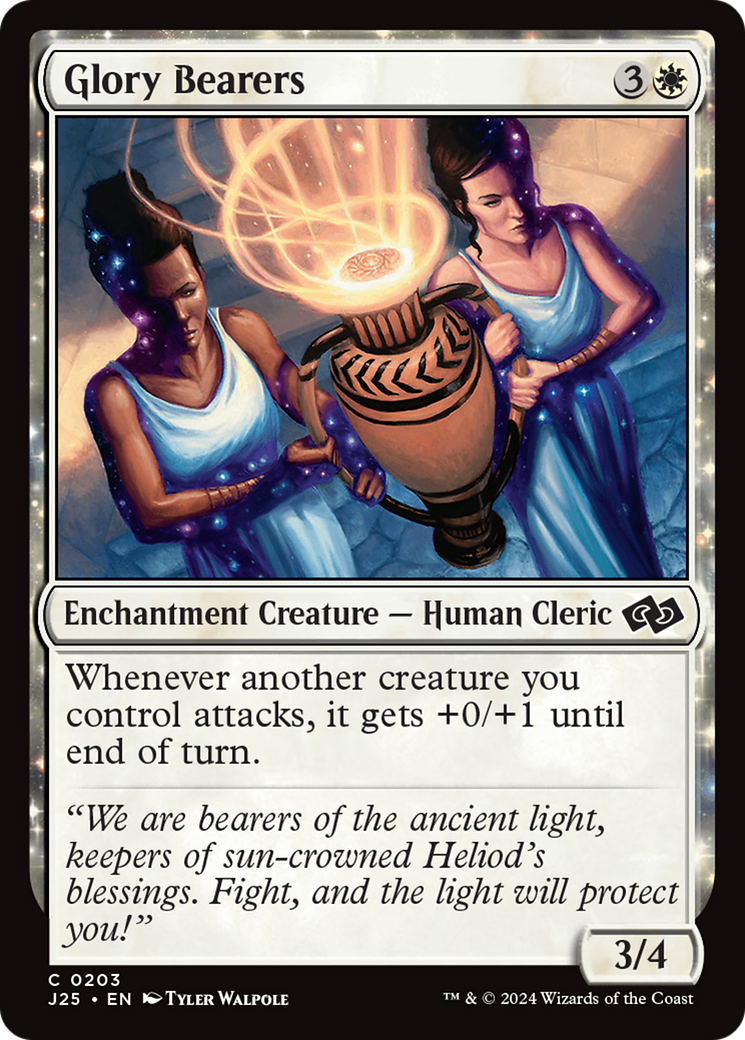 Glory Bearers: (enchantment) [Foundations Jumpstart]
