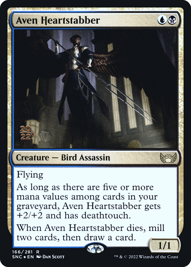 Aven Heartstabber - Streets of New Capenna Promos Foil