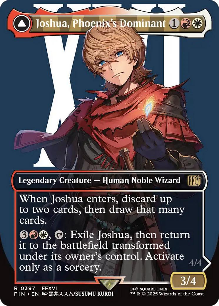 Joshua, Phoenix's Dominant (Borderless) - [FINAL FANTASY]: (enchantment)