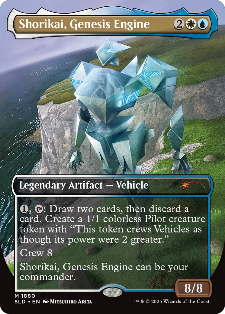 Shorikai, Genesis Engine [Secret Lair Drop] (Borderless)