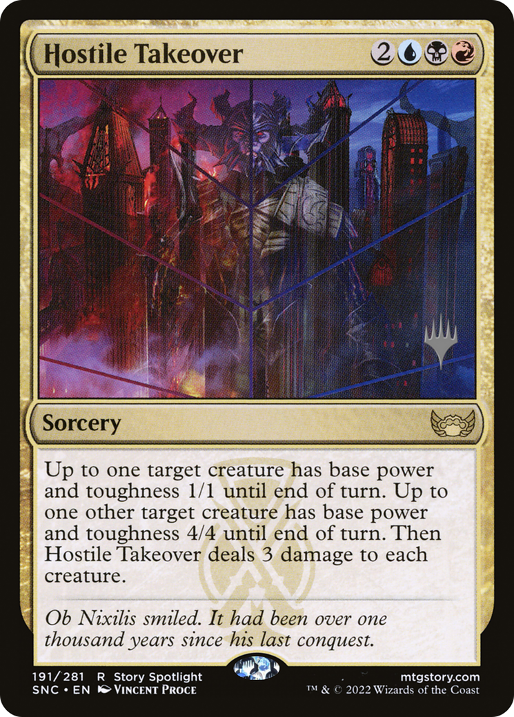 Hostile Takeover [Streets of New Capenna Promos]