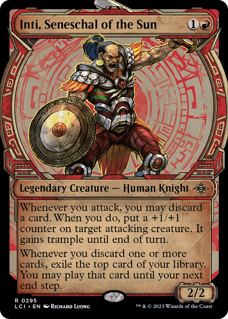 Inti, Seneschal of the Sun (Showcase) - [The Lost Caverns of Ixalan]: (Showcase)