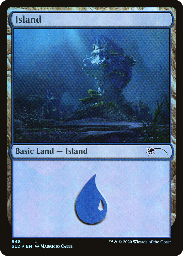 Island (548) [Secret Lair Drop] Foil