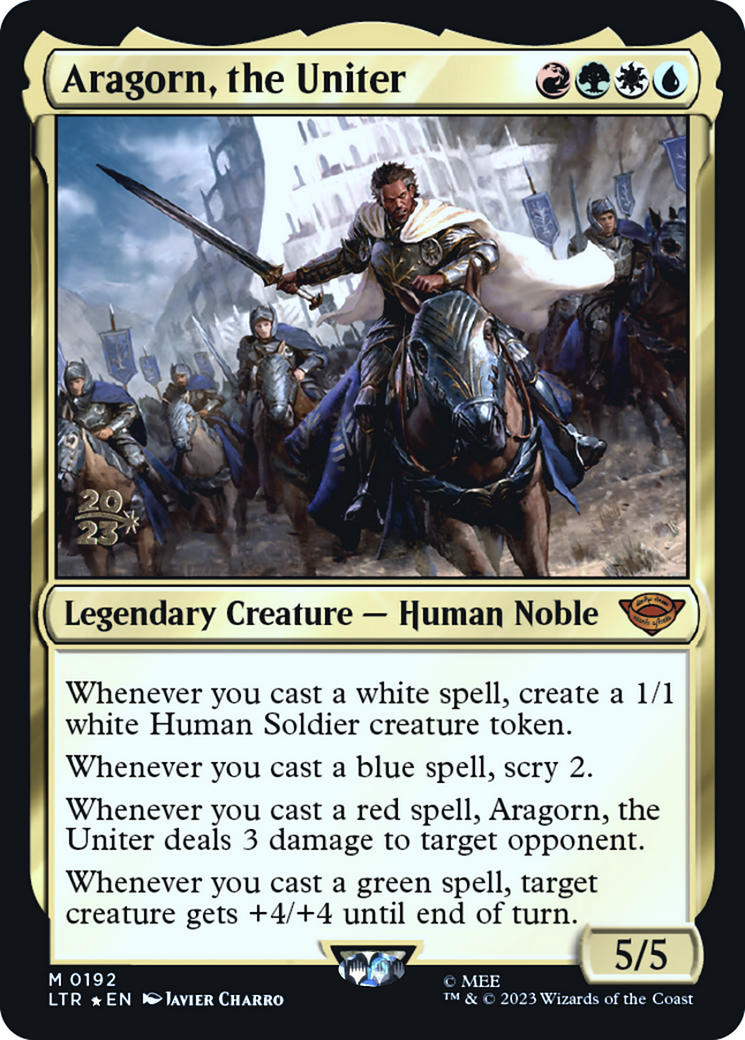 Aragorn, the Uniter - Tales of Middle-earth Promos Foil