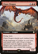 Chaos Dragon (Extended Art) - Forgotten Realms Commander: (Extended Art)