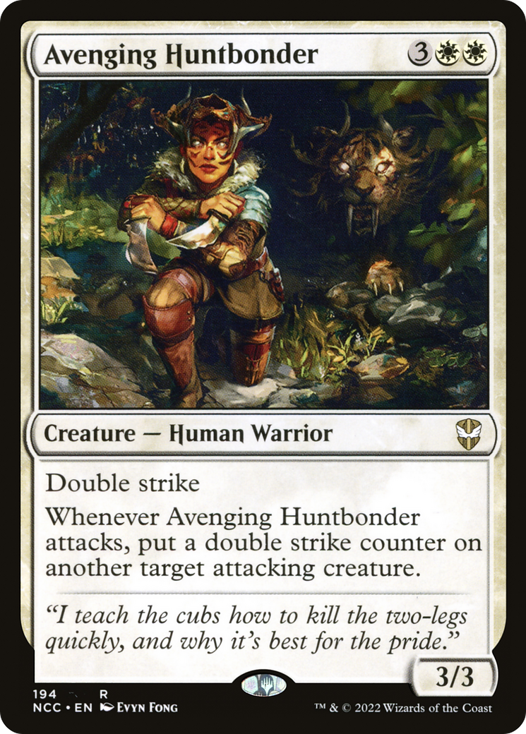 Avenging Huntbonder - New Capenna Commander
