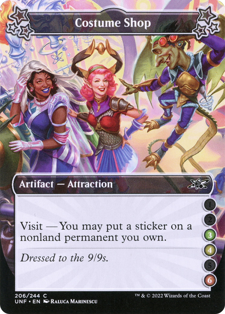 Costume Shop (3-4-6) [Unfinity]
