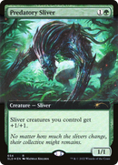 Predatory Sliver (Extended Art) [Secret Lair Drop]: (Extended Art) Foil