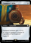 Champion's Helm (Extended Art) (Surge Foil) - Fallout: (Extended Art) Foil
